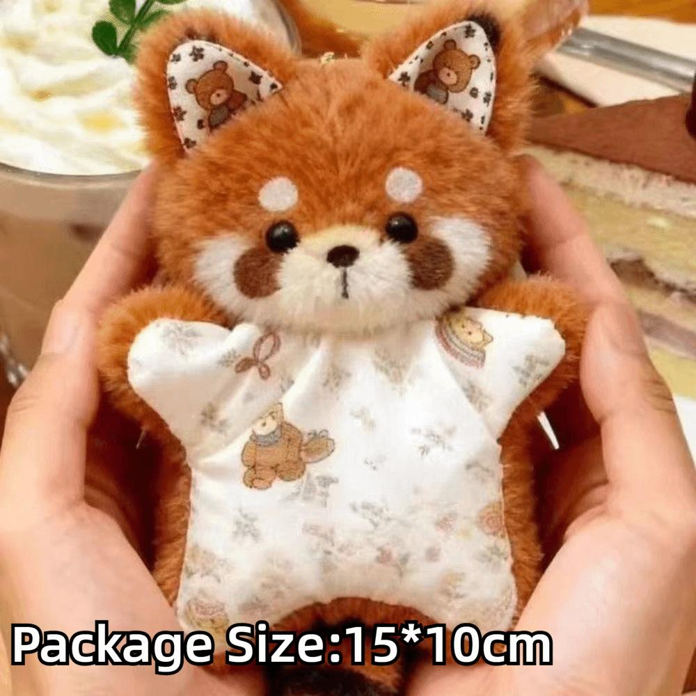 Cute Raccoon Plush Toy Diy Soothing Towel Pendant Bean Bag Material Kit  Gift