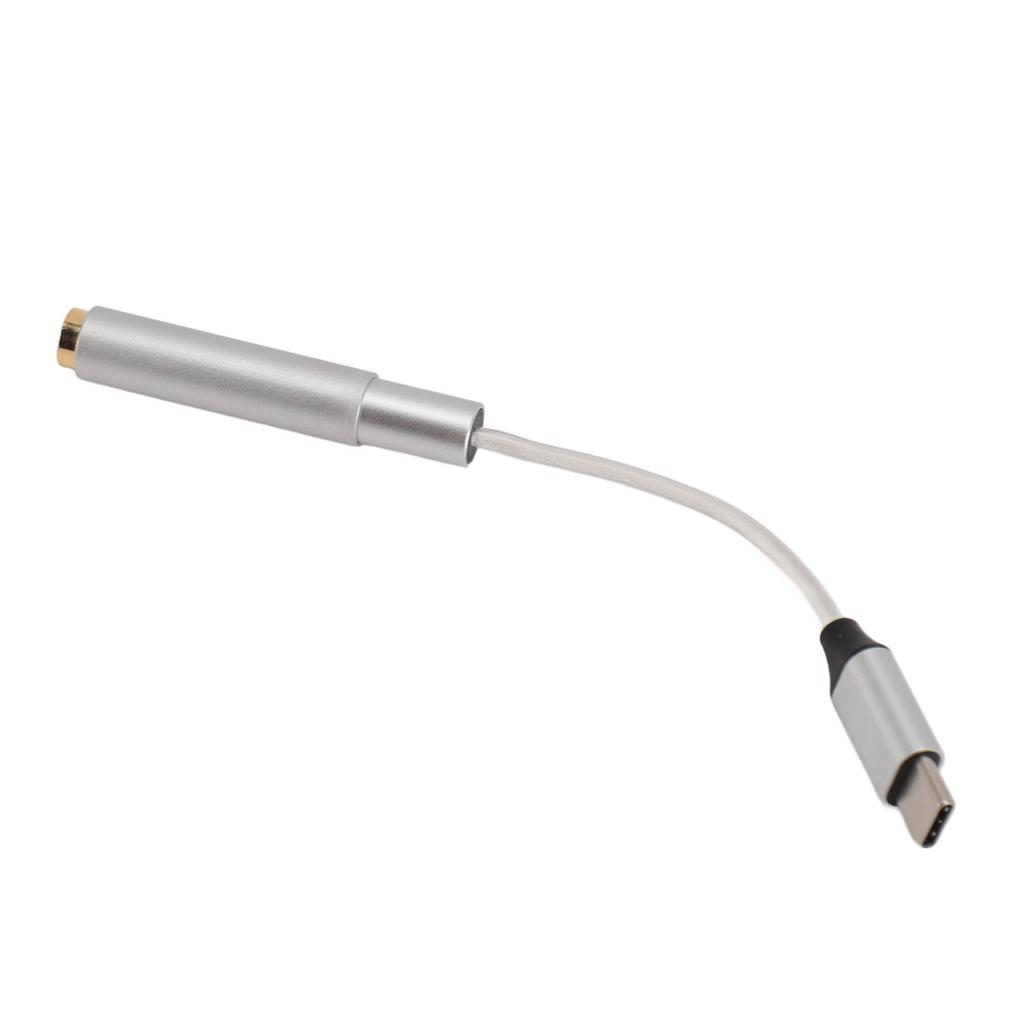 USB C на AUX Адаптер для разъема наушников Поддержка 32 бит 384 кГц PCM USB Type C на 2,5 мм 3,5 мм 4,4 мм Адаптер для разъема наушников