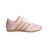 adidas Тхэквондо Прозрачно-розовый атлас Женские кроссовки Магический бежевый резиновая подошва JQ8209