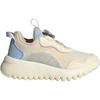 Adidas Activeflex Boa 4.0 Trendy Sports Non-Slip Wear-Resistant Low-Top Running Shoes Kids Sneakers Off-White Crystal-Sand-Brown Light-Blue IH8722