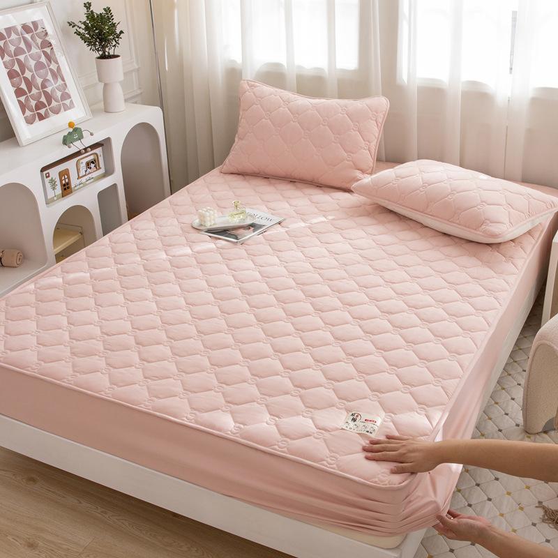 Простыня с набивкой из сырого хлопка для беременных и младенцев, матрас с вышивкой из соевого волокна и наматрасник с Simmons