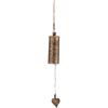 Large 28 Inch Handmade Metal Wind Chimes for Garden, Soothing Melodic Outdoor Bells with Glass Beads for Patio Zen Decor