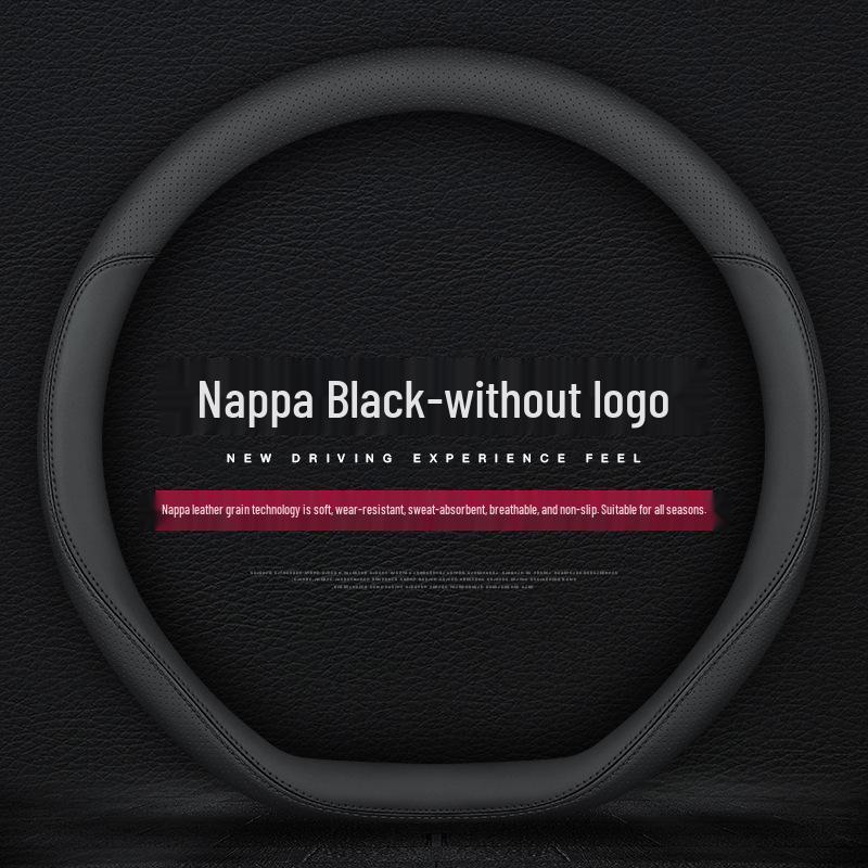 VW Steering Wheel Covers Compatible with Lavida, Sagitar, T-Roc, Polo, Tayron X, Magotan, Tiguan L, Bora, Lamando - Fits New & Old Models.