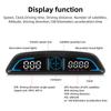 G3 GPS HUD Auto Speedometer Head Up Display Car Smart Digital Meter Electronics Accessories for All Car Whit Alarm Reminder