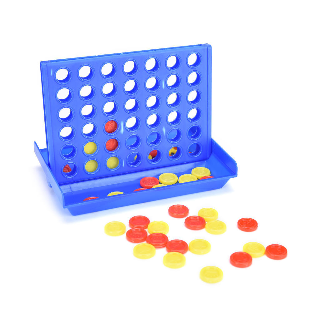 Connect Four In A Row 4 In A Line Board Game Kids Children Fun Educational Toy