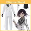 Унисекс Костюм для косплея Danganronpa V3 Оума Кокичи с детализированными аксессуарами