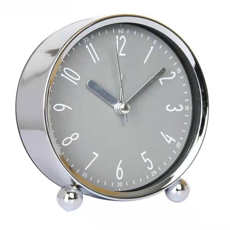 Creative 45inch Metal Bedside Clock With Alarm And Light For Home Office Use