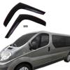 Дефлекторы окон - - Nissan Primastar/Vivaro 2001-2014 - Тонированные - Усиленный акрил - Легкая установка