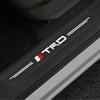 Наклейка на порог автомобиля Защитная пленка от царапин Прозрачная для Toyota TRD Prado Aqua Hilux Rav4 Camry Prius TRD Venza GR