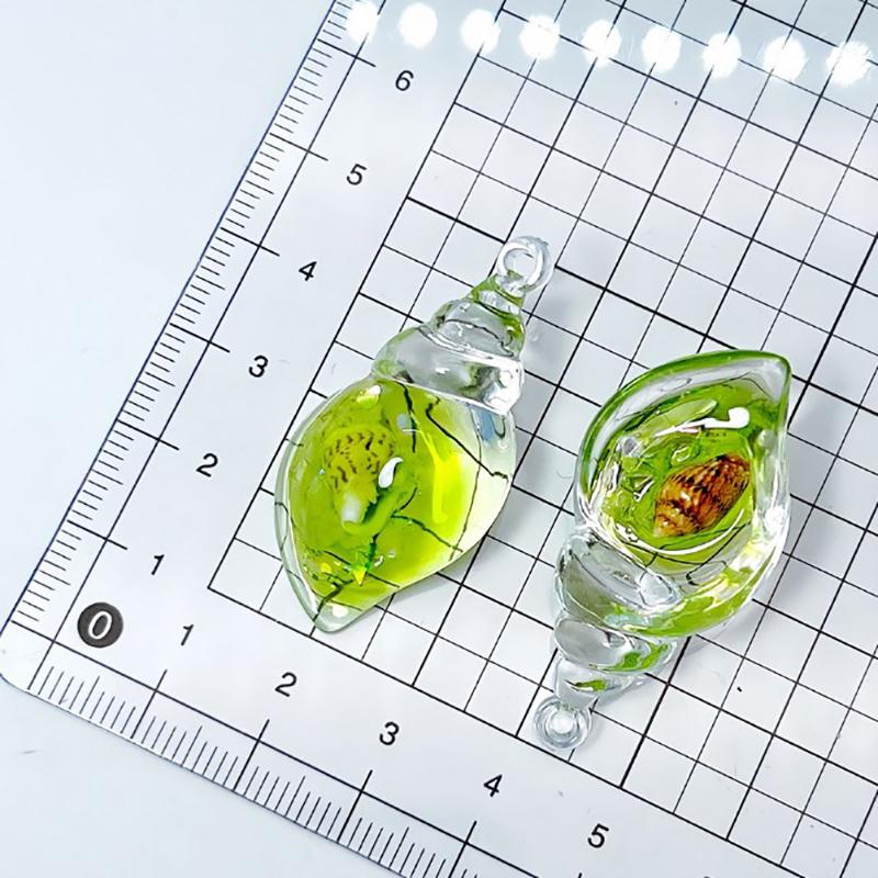 10 шт. подвески для поделок, аксессуары из серебристых раковин, ракушки в морском стиле, маленькие подвески в виде раковин, материалы, креативный цвет радуги