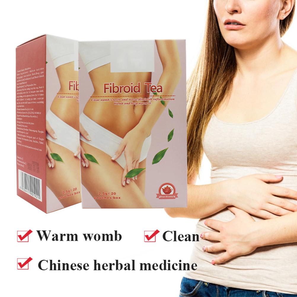 20PacksBox Теплый чай для матки Чай для детоксикации матки Фибромиома для женщин