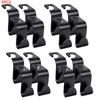6/5/2pcs Car Seat Headrest Hook Hanger Storage Organizer Universal for Handbag Purse Coat Fit Universal Vehicle Car S