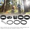 9Pcs 28.6mm Bike Headset Spacer Aluminium Alloy Bicycle Stem Cap Set  for Bicycle Front Fork