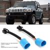 2pcs 9007 Male to H4 9003 Female Wire Harness Connector Adapter Replacement for Hummer H2 Headlight 12V‑24V
