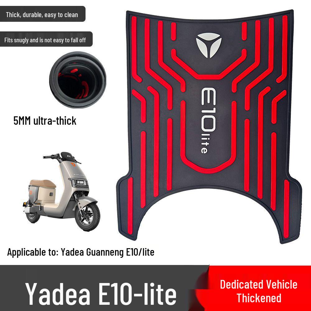 Compatible with Guaneng E10-lite/E09 Electric Motorcycle Foot Mat/Scooter Pedal Pad