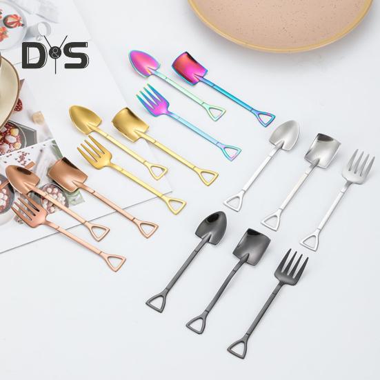 Ложка-лопатка из нержавеющей стали, ложка для мороженого, мини-десертные ложки, креативные формы, кофейная чайная ложка, подарок для кухни, ресторана, вечеринки