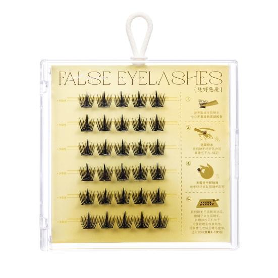 Накладные ресницы без клея, легкое нанесение, естественный вид, многоразовые самоклеящиеся накладные ресницы, женские аксессуары