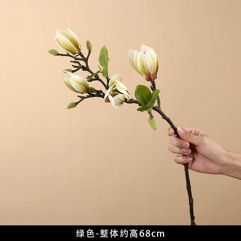 Искусственный Цветок Шелковая Магнолия Букет DIY Фото Реквизит Свадебный Букет Невесты Стол Вечеринка Ваза Дом Уличный Сад Декор