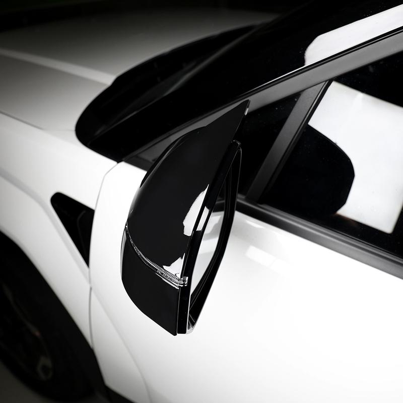 For Hyundai Santa FE MX5 2024-2026 Car Tuning Carbon Fiber Rearview Mirror Decoration Cover Trim Exterior Accessories