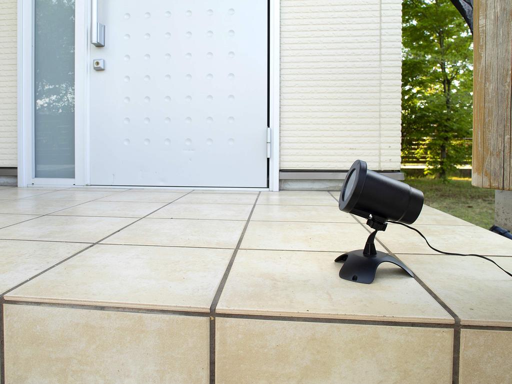 Takasho Low-Voltage Garden Motion Projector Snowflake LGL-PR01