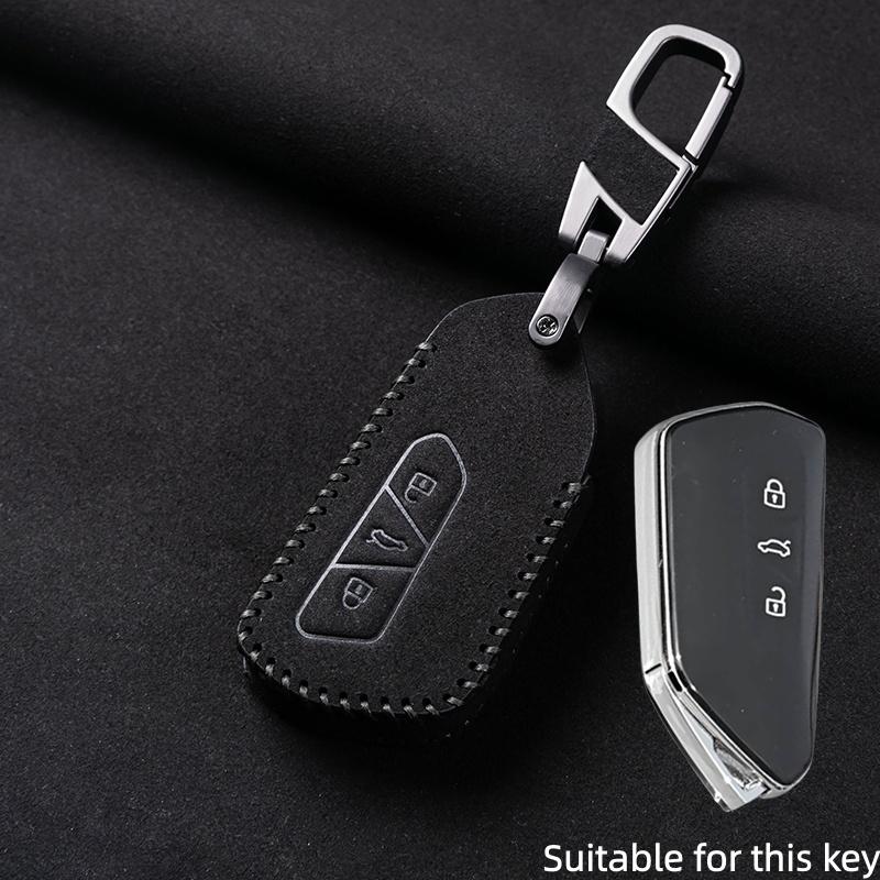 Чехол для ключа автомобиля для VW Volkseagen Golf 8 MK8 ID.3 ID.4 Cupra Skoda Octavia A8 SEAT Leon MK4 2020 2021 Formentor Tarraco