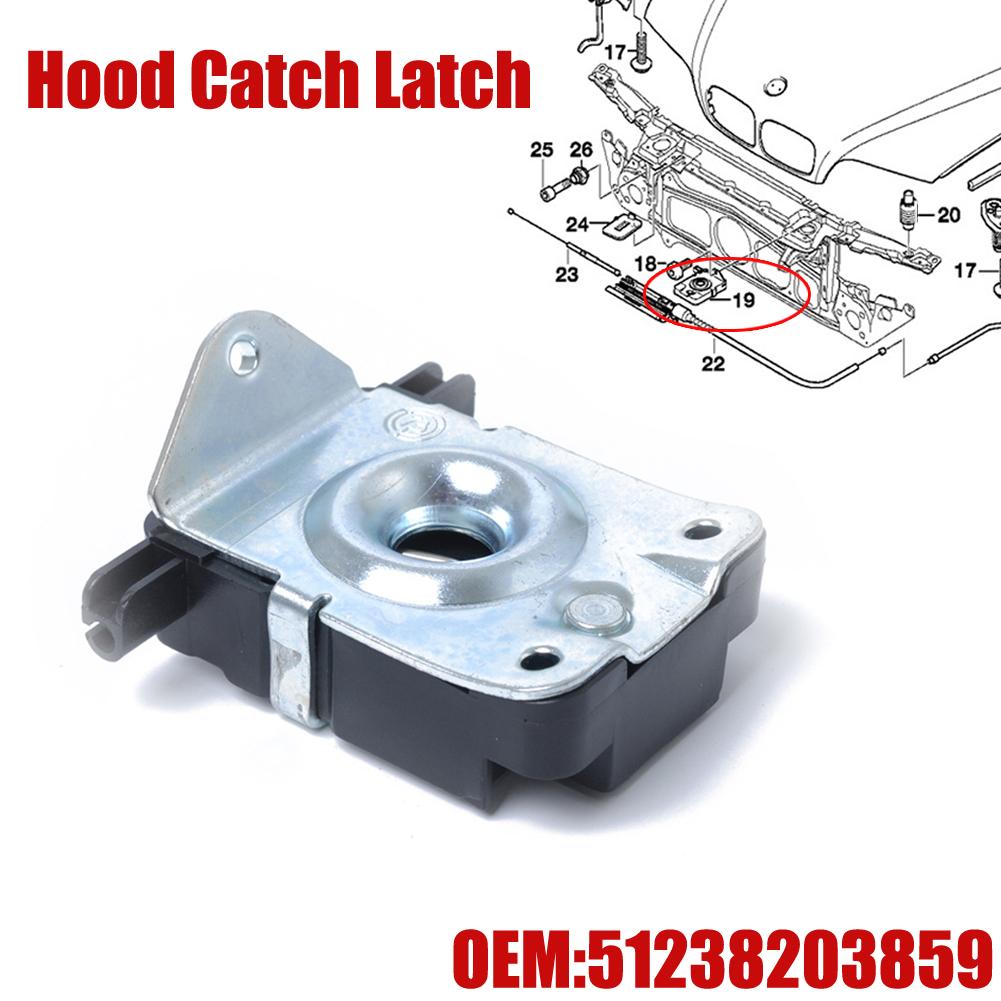 Catch Latch Bonnet Lock 51238203859 Catch Hood Latch