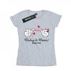 Womens/Ladies Mickey Mouse Love Hands Cotton T-Shirt