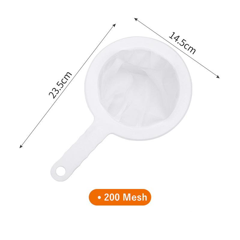 100/200/400 ультратонкий сетчатый фильтр многоразового использования для вина, сока, соевого молока, чая, кофе, ручной фильтр-мешок, ложка, кухонные принадлежности