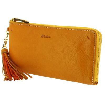 Длинный кошелек на молнии 35185 Mustard [Dakota] Г-образной формы 3.