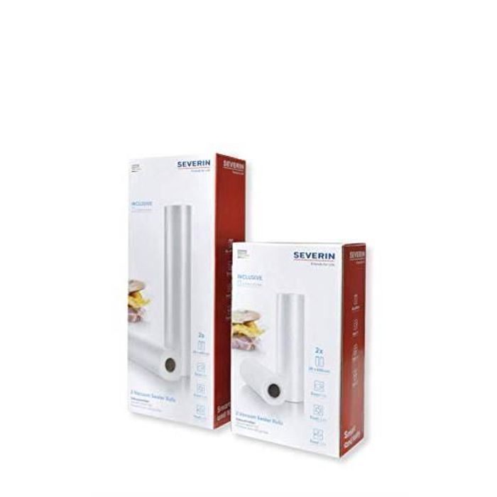 Severin Ensemble de 2 Rouleaux de Film Plastique Transparent pour Mise sous Vide 30 X 60 см, ZB 3617 3617-000