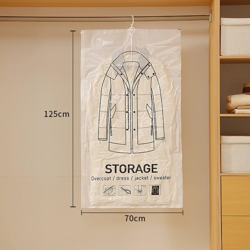 Large Size Clothes Organizer Clear Space Saving Bags New Vacuum Storage Bags  Bedroom Use