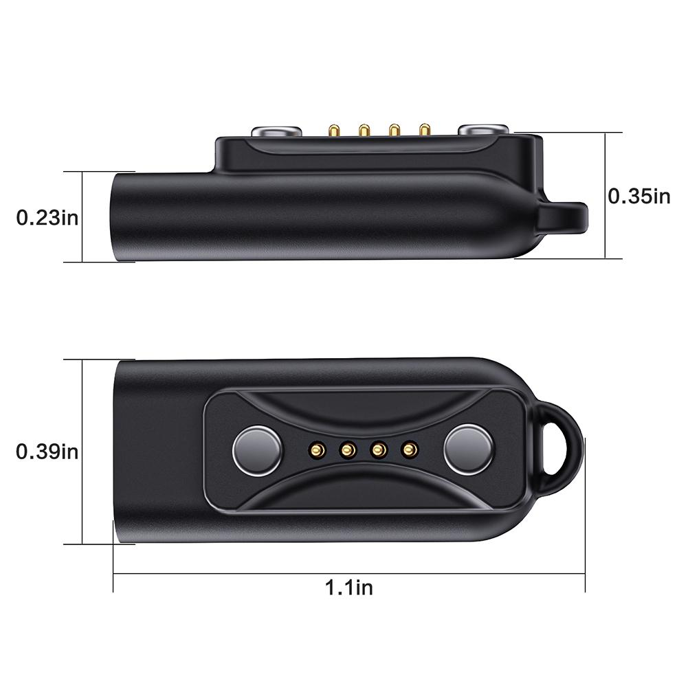 1-5 шт. Магнитный зарядный кабель типа C, преобразователь питания, адаптер для зарядки часов для Polar Pacer / Pacer Pro для Ignite 3 / Vantage V3