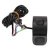 Electric Scooter Throttle Universal Left Right Wear Resistant E Bike Thumb Accelerator for Electric