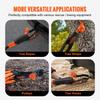 VEVOR Soft Shackle Synthetic Recovery Rope 2PCS 1.3x56 cm 20 Ton Break Strength