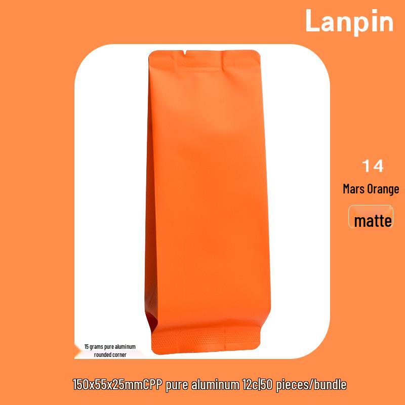 Премиальный алюминиевый фольгированный чайный пакетик для Яньча, черного чая, зеленого чая, корицы, Да Хун Пао