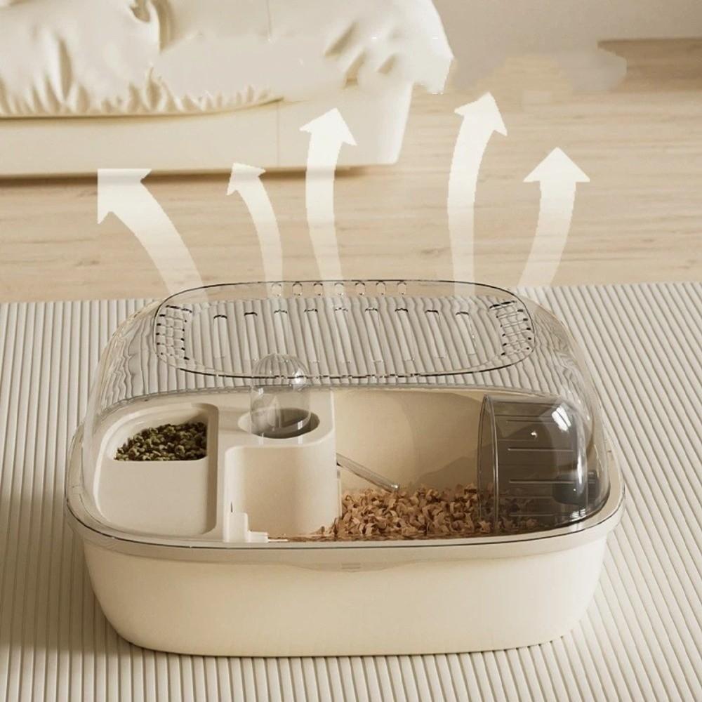 Double Layer Pet Habitat House Large Space Small Animal Carrier Hamster Cage for Animal Transport