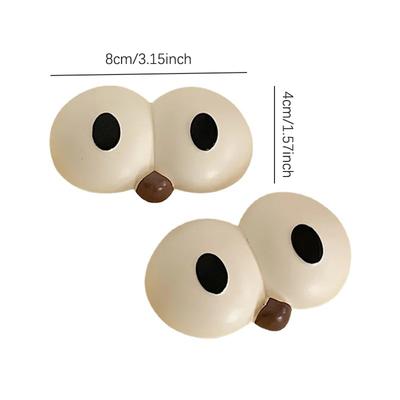 Обувь Dongdong, аксессуары в стиле аниме, пуговицы, мультяшные милые забавные украшения с большими глазами, обувь на пуговицах, комплект с цветочными пуговицами