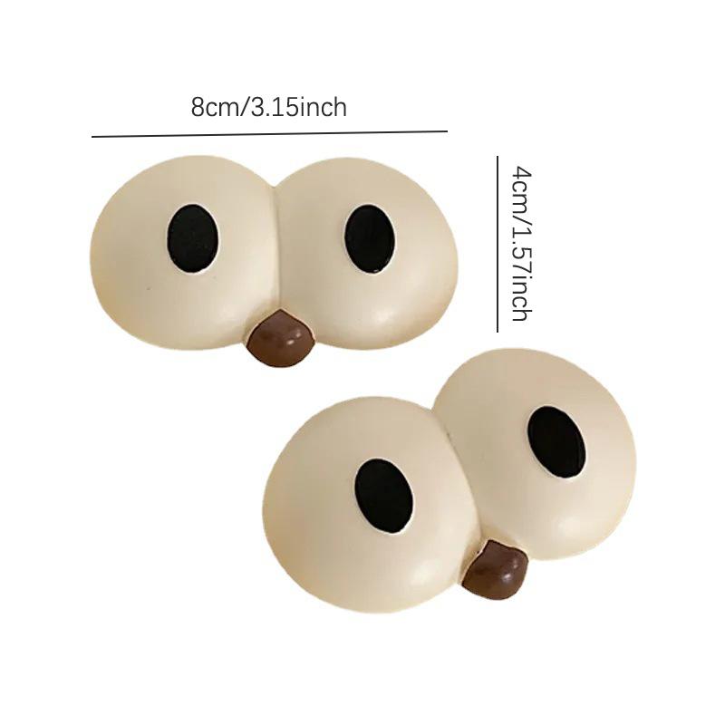 Обувь Dongdong, аксессуары в стиле аниме, пуговицы, мультяшные милые забавные украшения с большими глазами, обувь на пуговицах, комплект с цветочными пуговицами