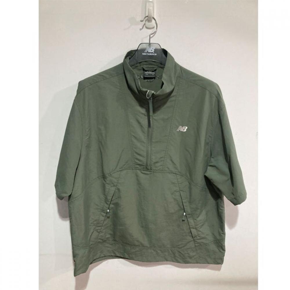 New Balance Uni Heritage Анорак с коротким рукавом Nbnaf21463 Хаки