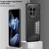 For OnePlus 13 Matte Case Aluminium Alloy+PC Phone Cover Pop-Up Snap Lock