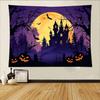Halloween Tapestry Wall Hanging Tapestry Art Deco Blanket Curtain Hanging At Home Bedroom Living Room Decor