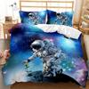 Комплект постельного белья «Космический корабль», «Путешествие по галактике», комплект постельного белья «Космический корабль», наволочка «Queen King Size», полиэстеровый чехол для одеяла