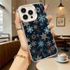Жесткий чехол для телефона со снежинками для Xiaomi Redmi Note 15 14 13 12 11 Pro Plus, противоударный защитный чехол