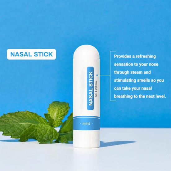 Yousheng 4Pcs Nasal Sticks Portable Nasal Inhaler Aromatherapy Sinus Congestion Relief Essential Oils Stress Relief Non-Medicated Sticks