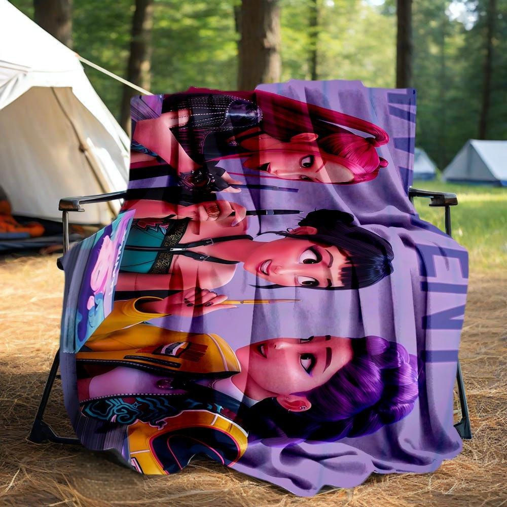 "Vivid Art Supplies Set: Paintbrushes, Markers, & More for Creative Artists!"Blanket Lightweight Flannel Throw Blanket for Sofa, Bed, Travel