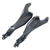 Kawasaki H2 Carbon Fiber Rear Seat Side Panels 15+ - Motorcycle Modification Accessory.
