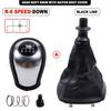 6 Speed Manual Gear Shift Knob with Lever Shifter Gaiter Boot Cover For Mercedes Benz W447 VITO 2017-2020 Gaiter Boot Collar