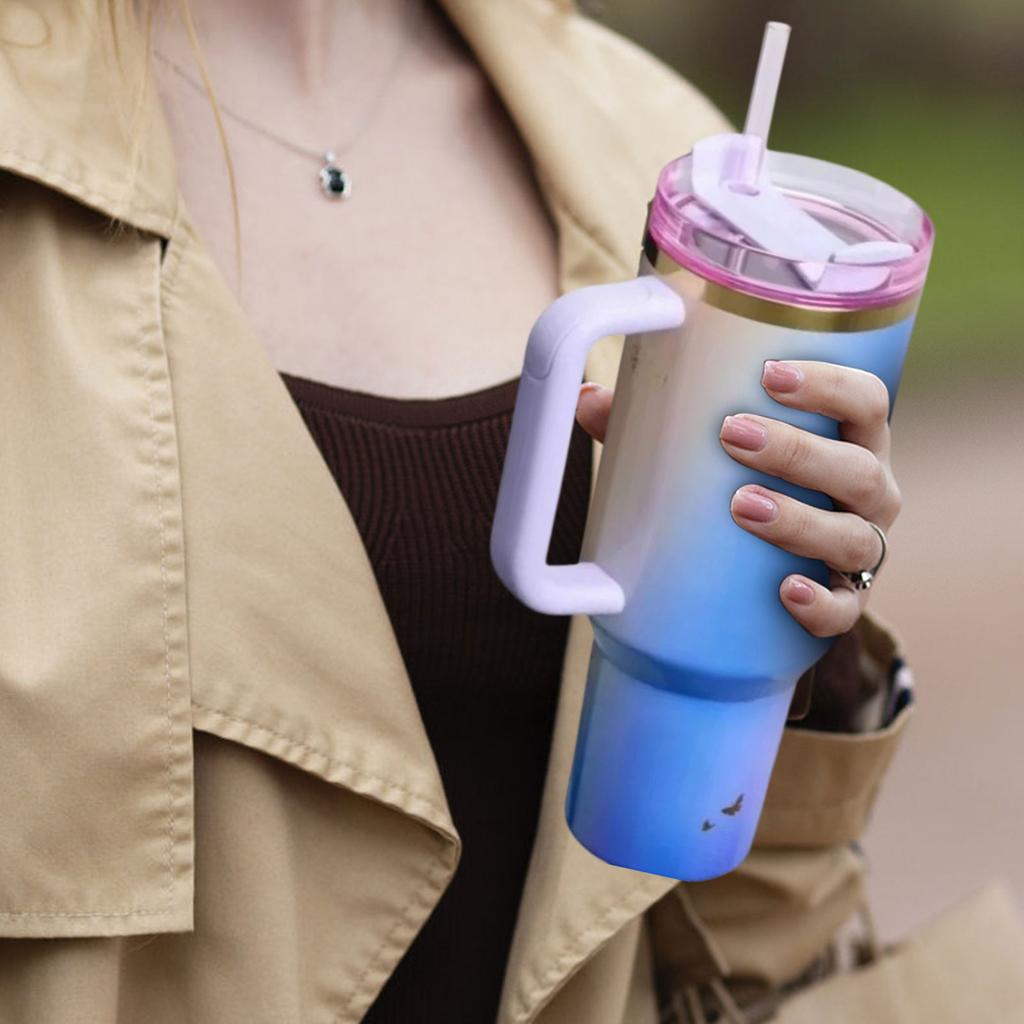 40oz Standard Packaging Portable 304 Stainless Steel Large Capacity Mug High-value Car Mug