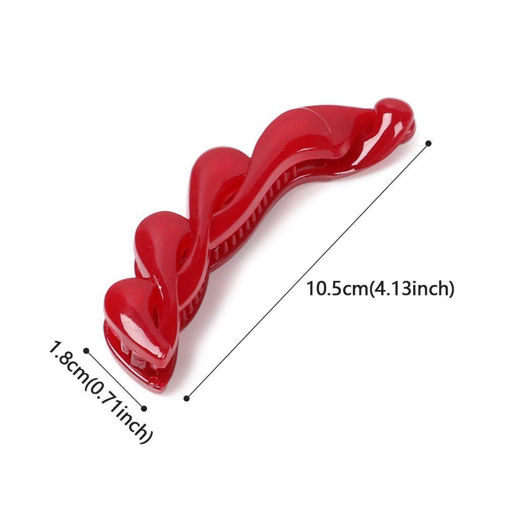 Stylish Portable Hair Clamps Acrylic Banana Hair Clips Hairpins Styling Accessories Hair Claws