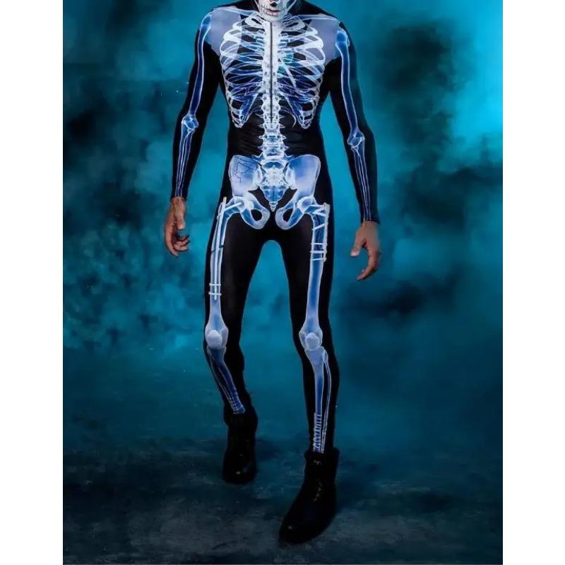 Мужские боди в стиле стимпанк для взрослых, комбинезон с роботом будущего, киберпанк, костюм на Хэллоуин, праздничную вечеринку, карнавальный костюм, комбинезоны с изображением инопланетянина, зентай